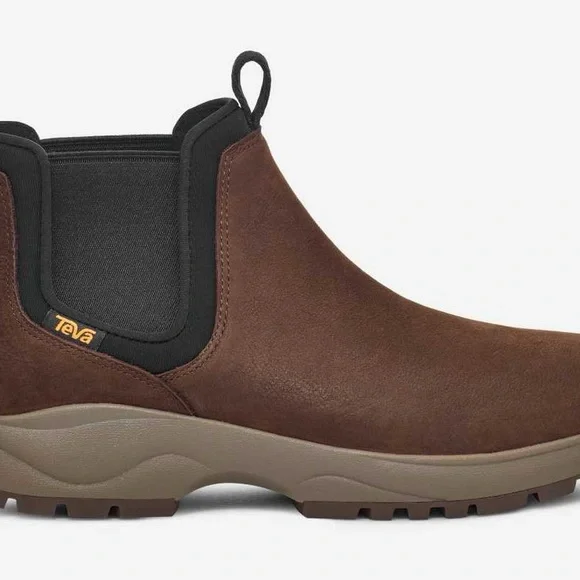 Teva Tusayan Chelsea Boot Men’s Size 8 | Waterproof Leather | NEW IN BOX - Picture 2 of 12